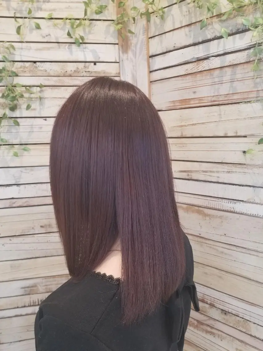 ミディアム Ash 店長　山下達也のヘアスタイル