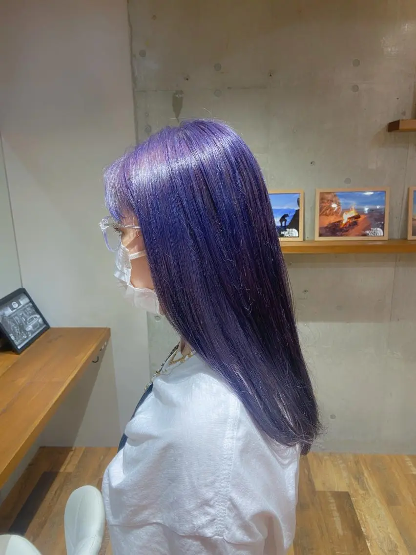 セミロング カラー ヘアアレンジ メンズ ヘアカラー トリートメント ❤️カラー得意 🧡松浦睦樹❤️のヘアスタイル