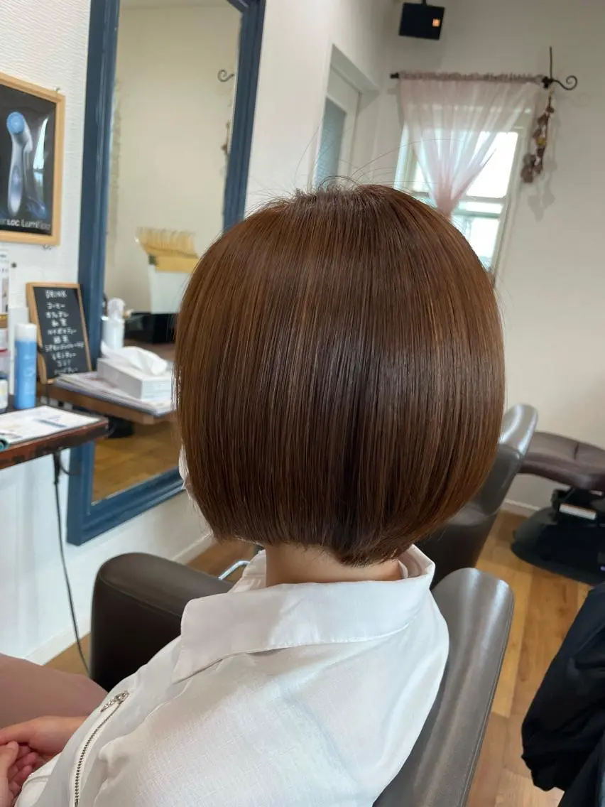 ショート garland TESHIMAのヘアスタイル