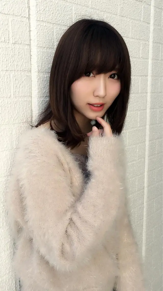 ミディアム カラー ヘアアレンジ CALMHAIR 五十實淳のヘアスタイル