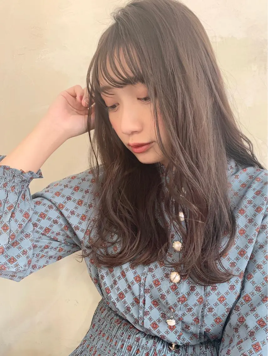 セミロング 髪質改善☆ 縮毛矯正miyuのヘアスタイル