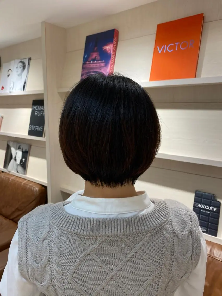 ショート 六丁の目/伊藤 /大人可愛いショートのヘアスタイル