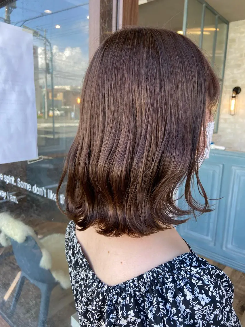 ミディアム カラー 川崎のカラー職人🥣 kentaのヘアスタイル