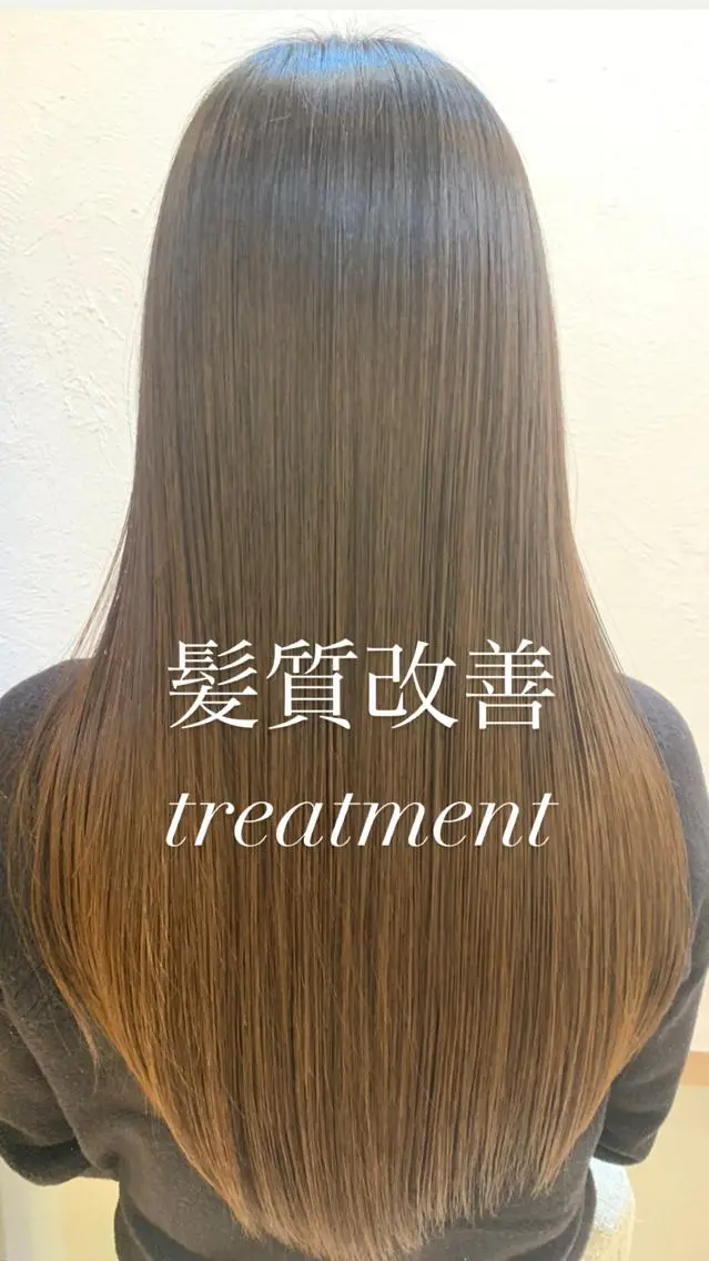 ロング 似合わせカラー/艶 髪質改善/ヨシザキのヘアスタイル