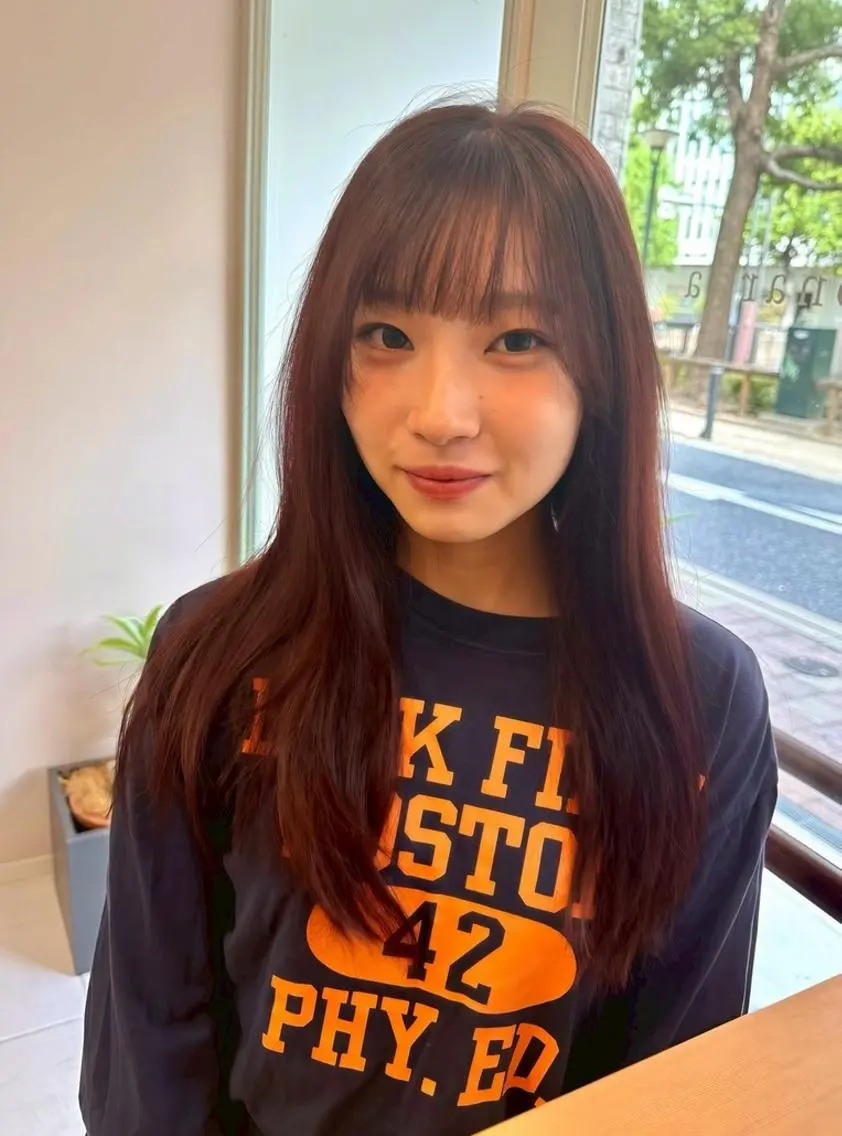 ミディアム カラー ベージュカラー ブリーチ 透明感カラー ダブルカラー ブリーチなしカラー ヘアカラー トリートメント 髪質改善ミルクティー SATSUKI🌼.のヘアスタイル