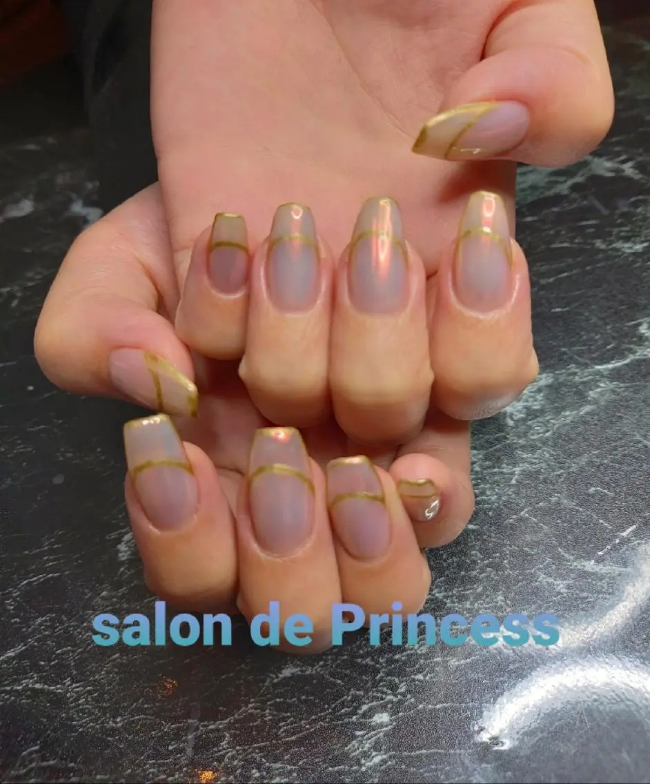 ネイル フレンチネイル salon de  Princessのネイルデザイン