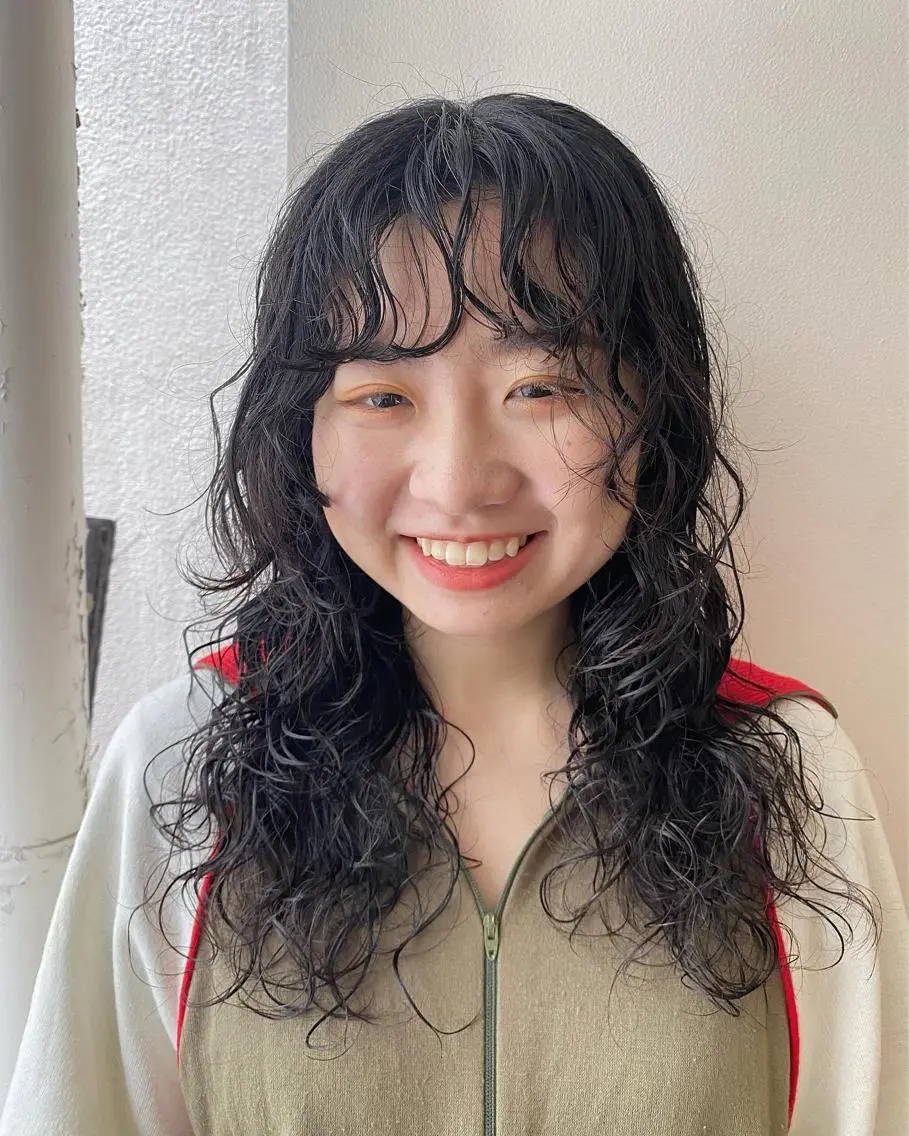 ロング パーマ ニュアンスパーマ 🌸透明感艶 カラー🌸Yuukiのヘアスタイル