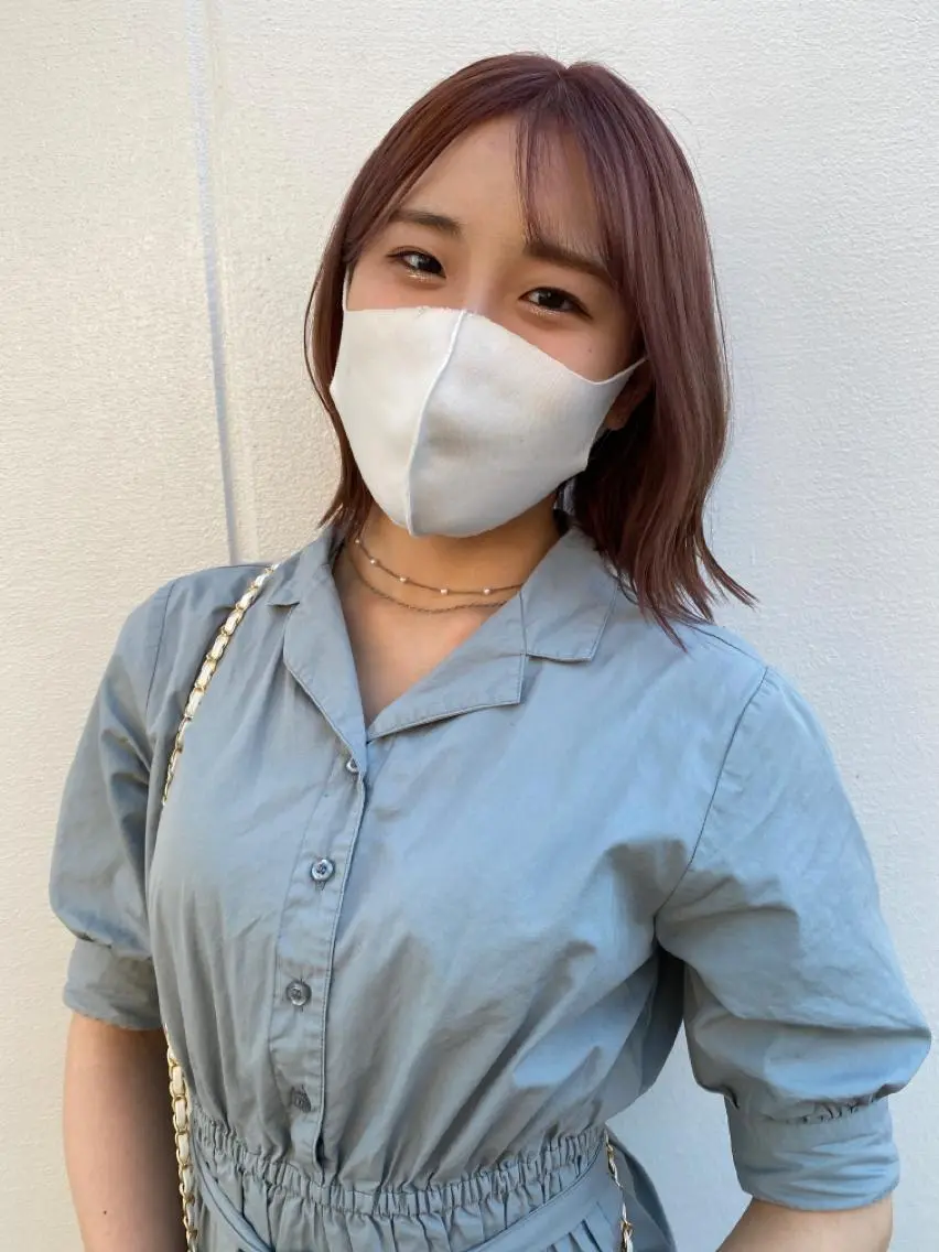 ミディアム カラー KOOKI スティードトーキョーのヘアスタイル