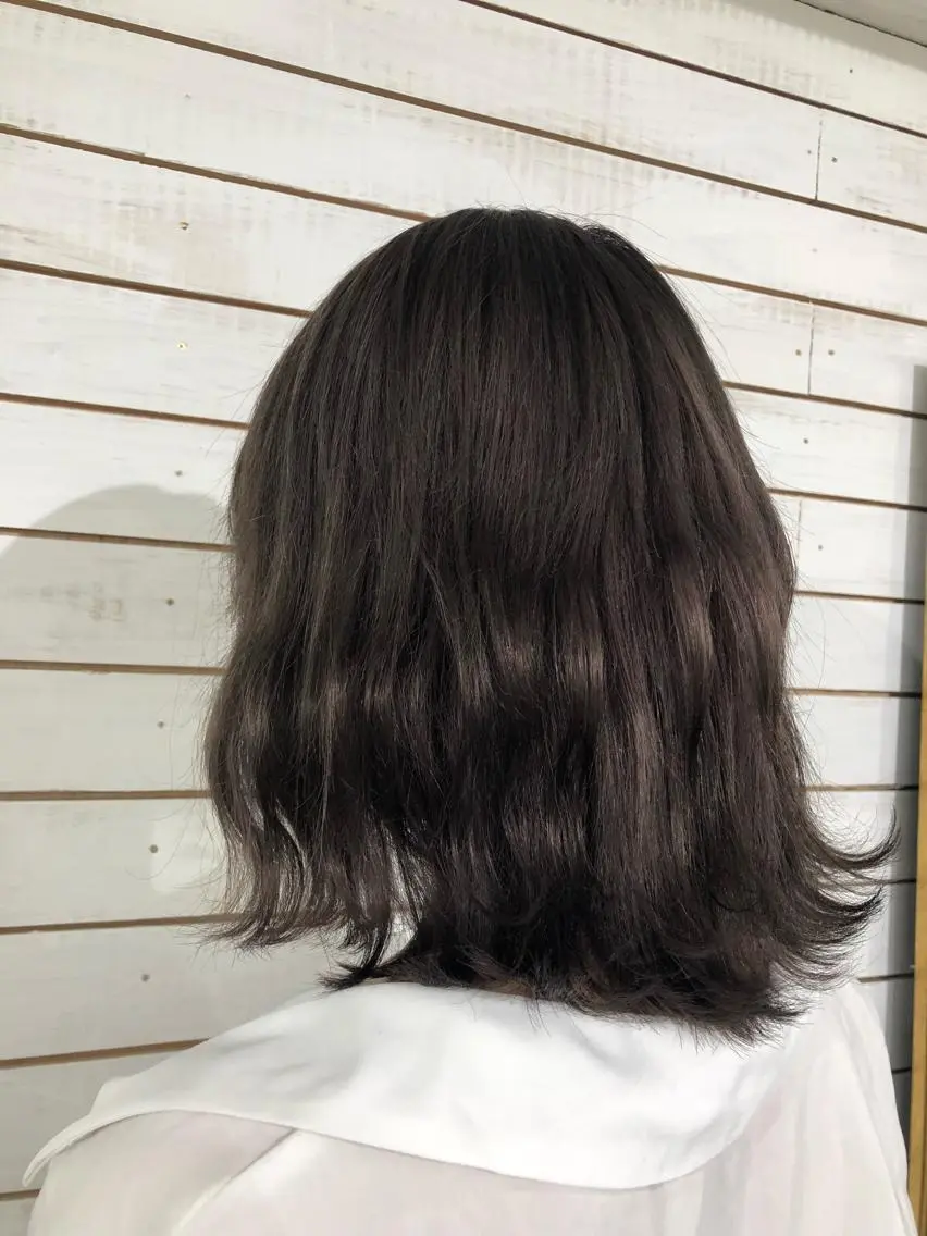 ショート カラー ヘアアレンジ グレージュ ラベンダーカラー ラベンダーグレージュ ラベンダーグレー ヘアカラー 🦋美髪／エクステ 🦋アベイクミのヘアスタイル