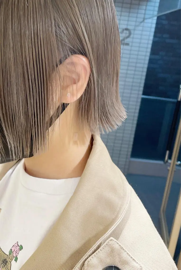 ショート カラー カット ヘアカラー 齋藤 咲のヘアスタイル