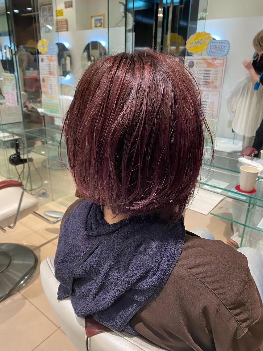 ショート カラー 髪質改善・縮毛矯正 白根凌二のヘアスタイル