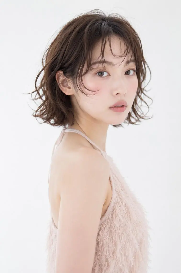 ミディアム パーマ カラー カット ヘアカラー パーマ ダメージレス コバヤシ　ヒロヒトのその他イメージ