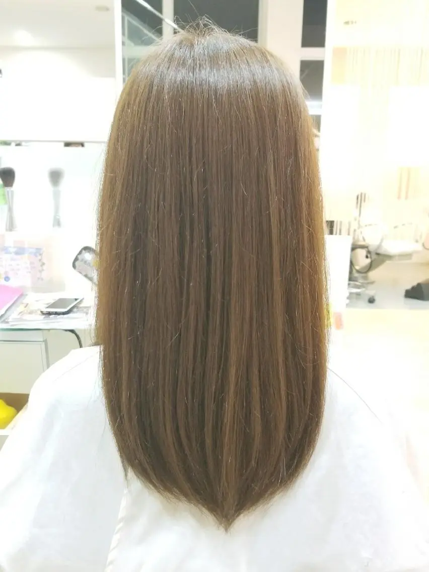 セミロング トリートメント 関口 友菜のヘアスタイル