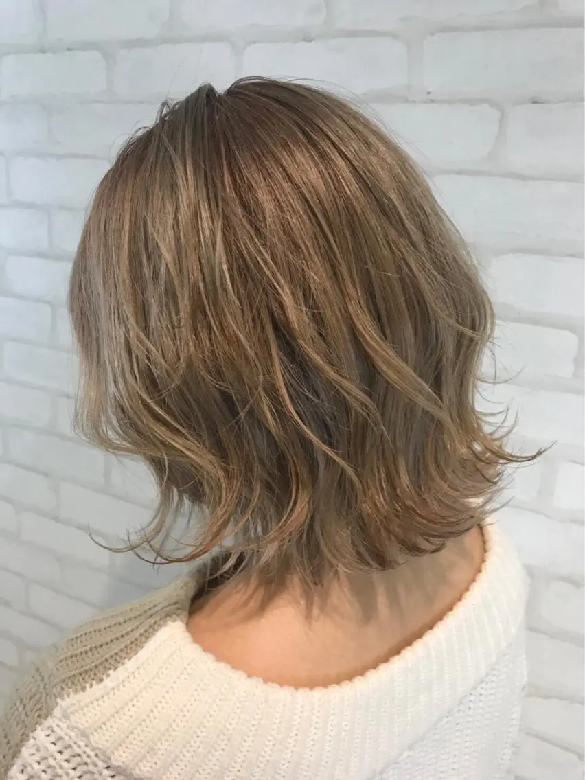 ショート 縮毛矯正/レイヤー 💫AOI💫のヘアスタイル