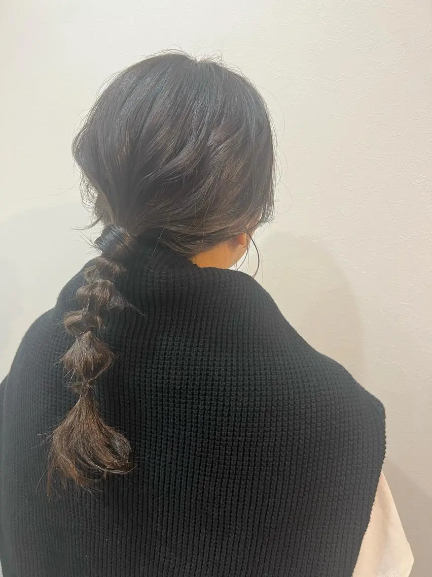 ヘアアレンジ ネイル ヘアセット ヘアメイクネイリスト hidemi中目黒のヘアスタイル
