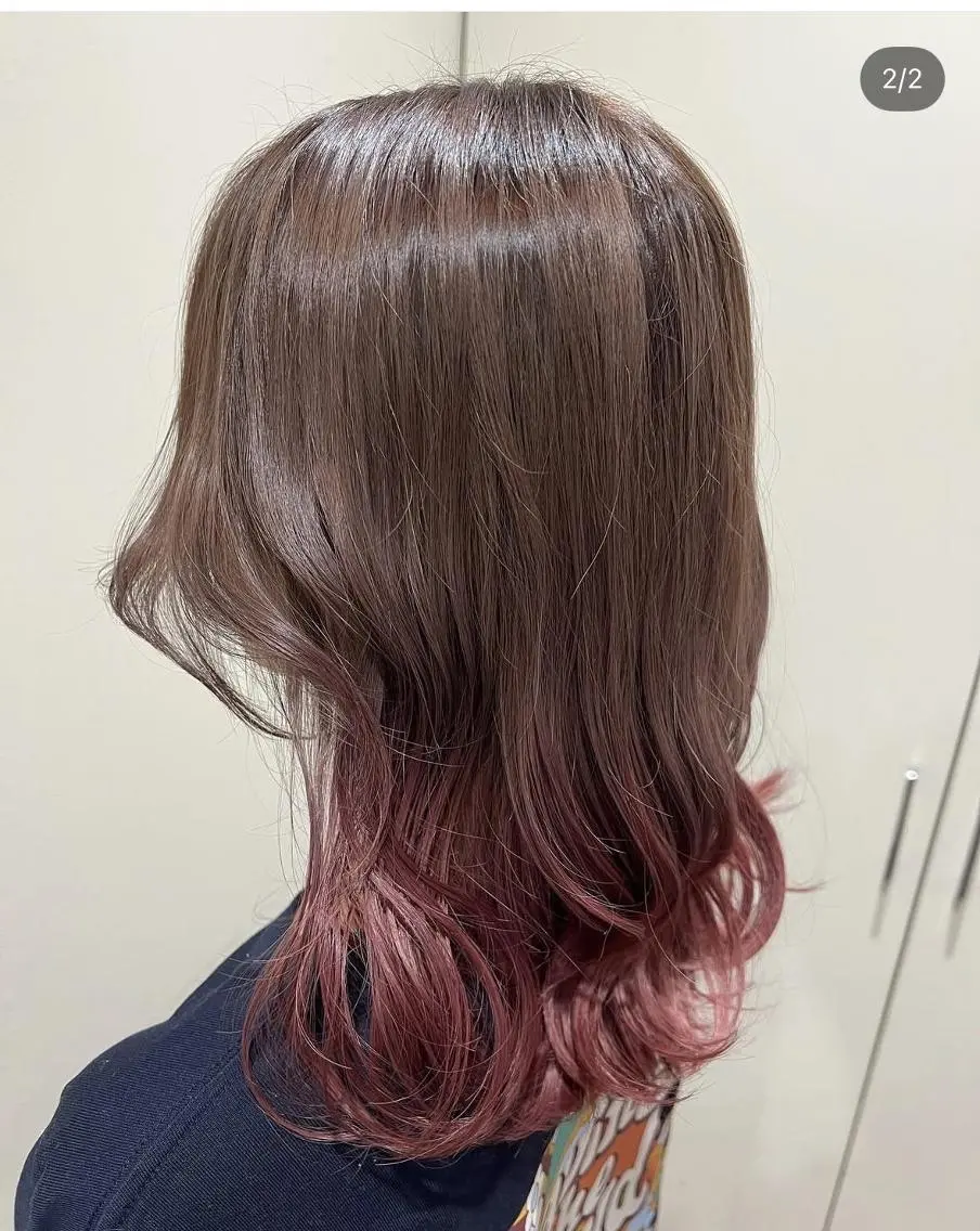 カラー ロング ハイライトカラーなら 川嶋宏旭 栄 矢場町のヘアスタイル