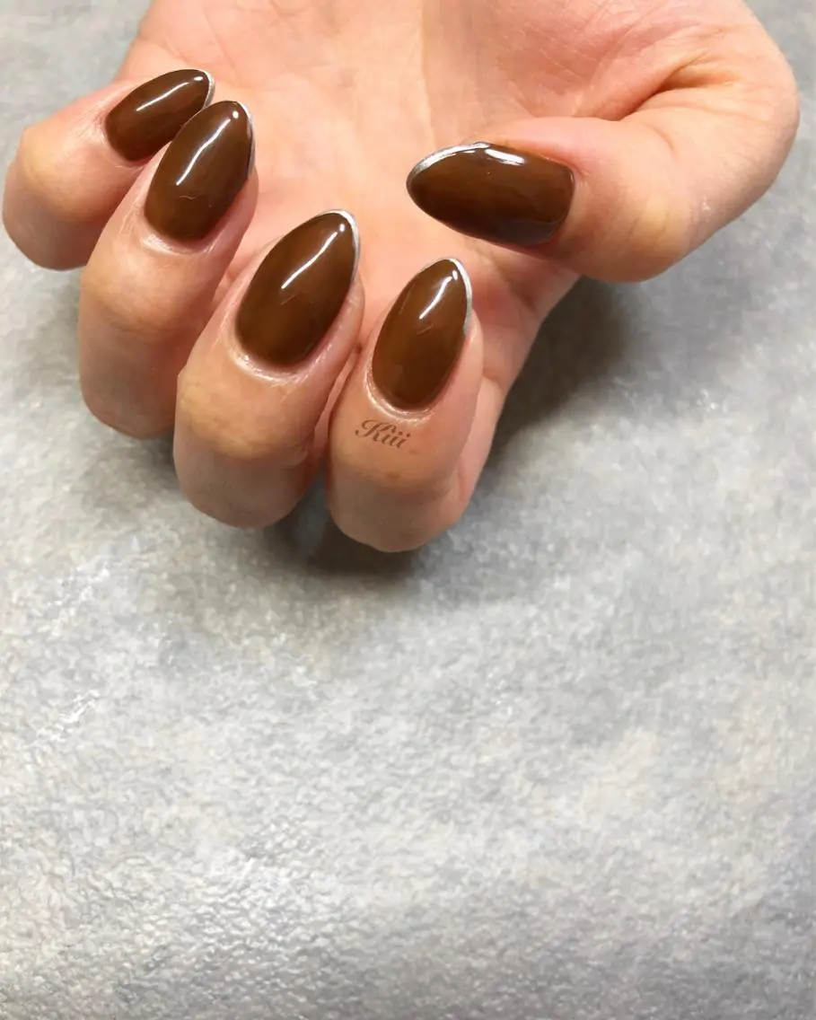 ネイル ハンドネイル フットネイル kiii.__ ✴︎*のネイルデザイン