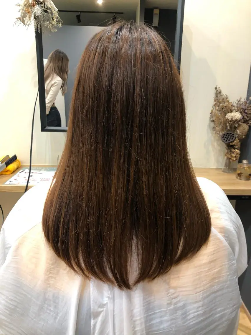 ロング カット ヘアセット 石川(park) ジェウンのヘアスタイル