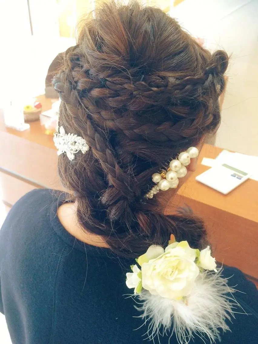 ヘアアレンジ ヘアセット mai /Lita中央橋のヘアスタイル