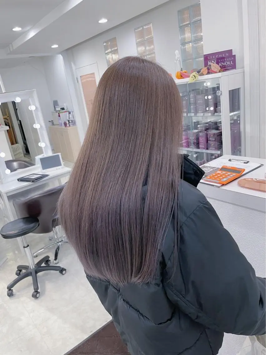 ロング カラー Bob＆ハイトーン 専門家CHIHIROのヘアスタイル
