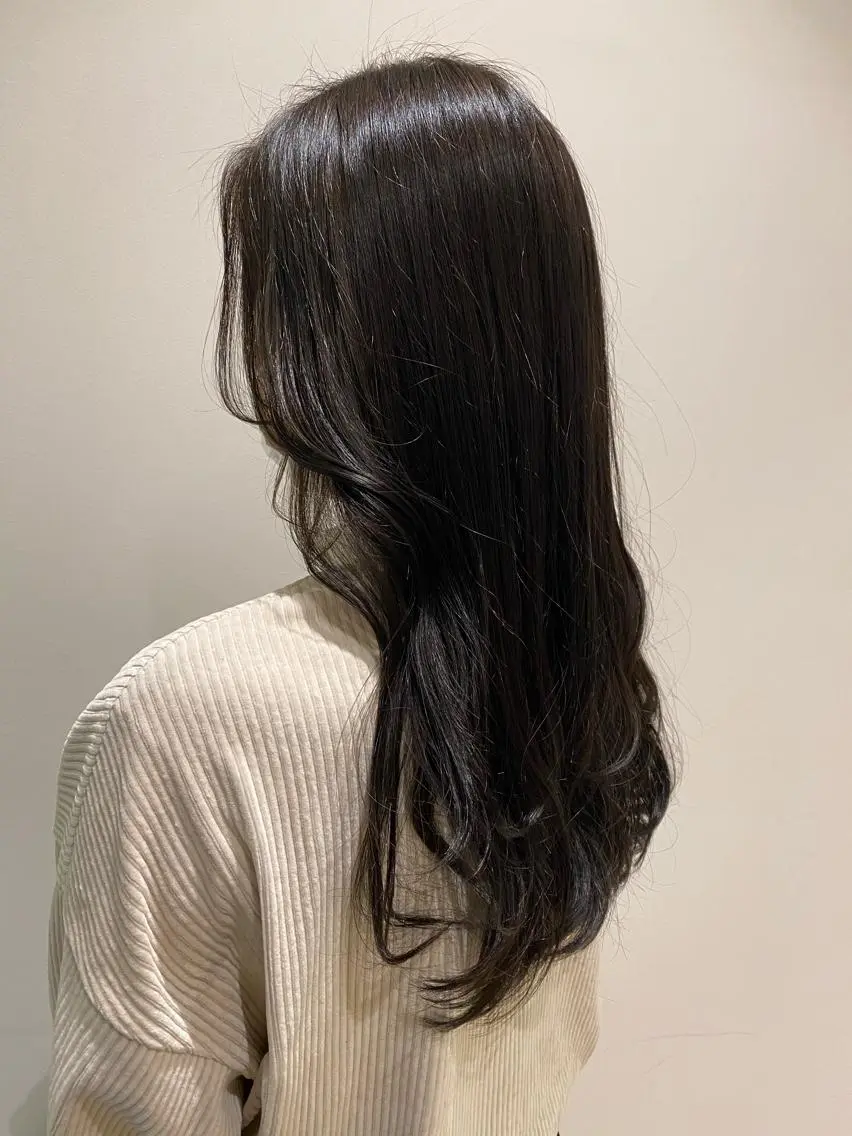 ロング カラー グレージュ 艶髪🌿美髪 大塚礼乃【西荻窪】のヘアスタイル