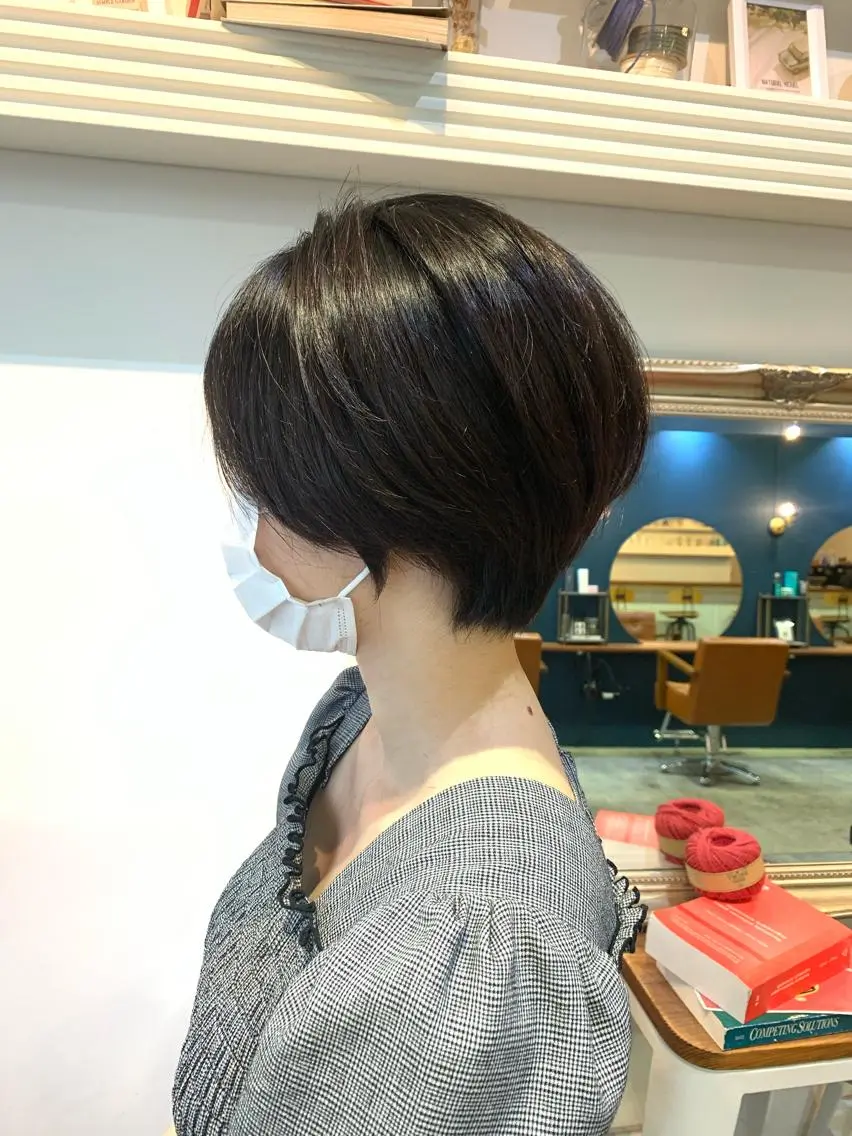 ショート くびれヘア ショートヘア カット 大宮/山口 竣也のヘアスタイル