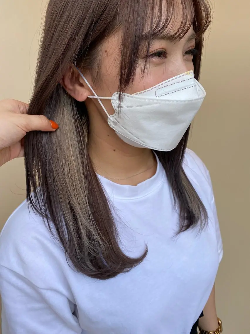 カラー ヘアカラー トリートメント 🩵Arisa MODE K's🫧のヘアスタイル