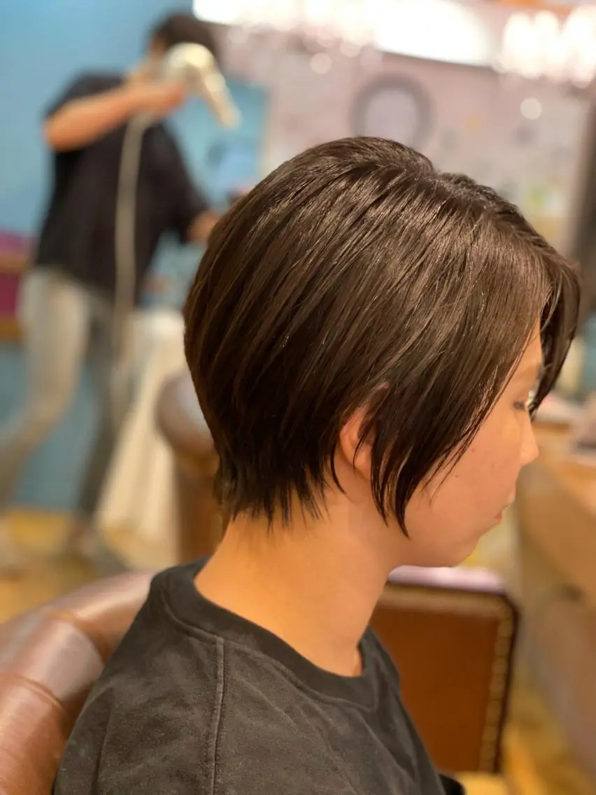 ショート ショートヘア 廣瀬 智志のヘアスタイル