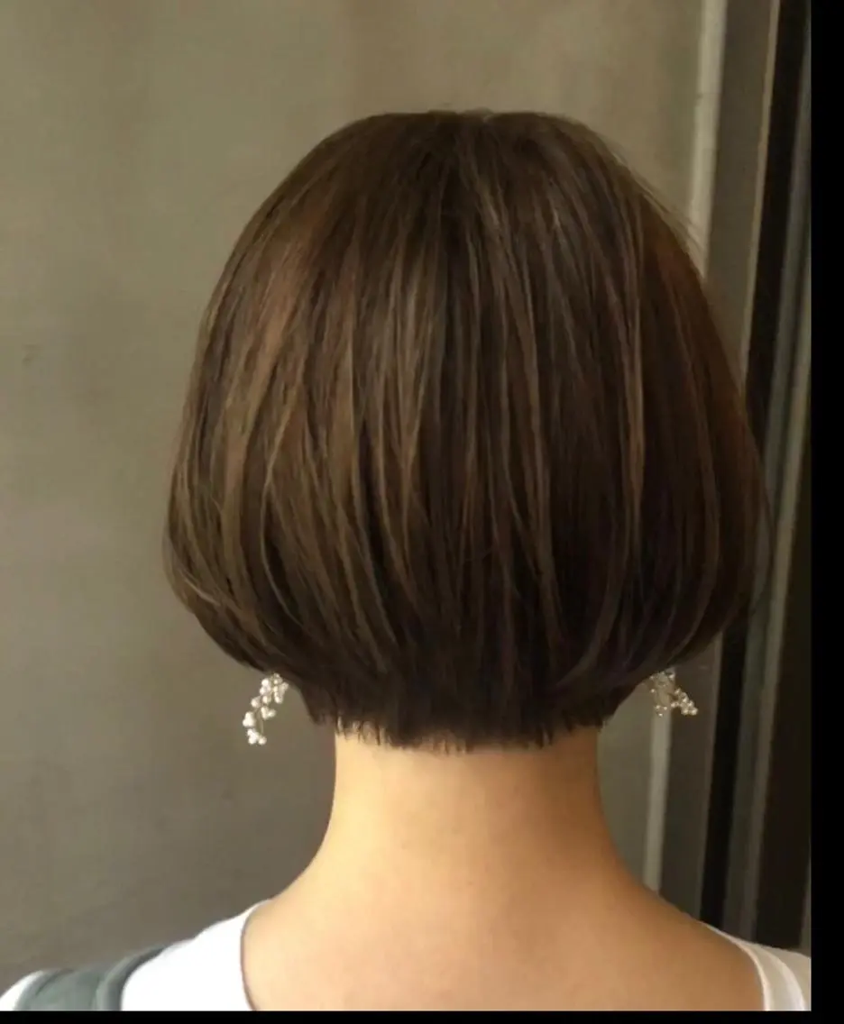 ショート カラー カット パーマ 垣内 征斗のヘアスタイル