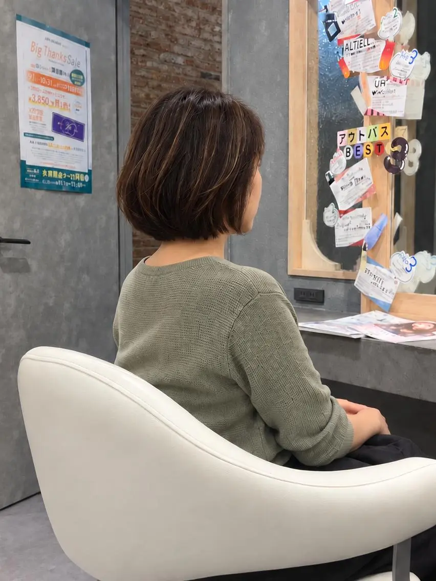 ショート カラー 川畑 理花のヘアスタイル
