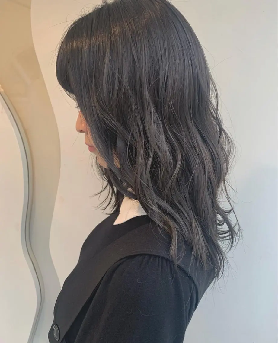セミロング ヘアカラー トリートメント 【ボブ/個室サロン】 癒し空間mimuraのヘアスタイル