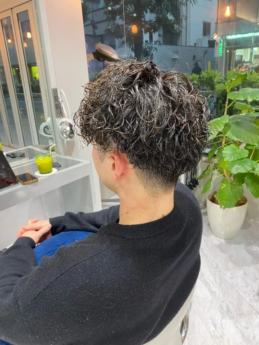 ショート パーマ ツイストスパイラルパーマ トリートメント スパイラルパーマ Riganuts王子 Hayato✂︎のヘアスタイル