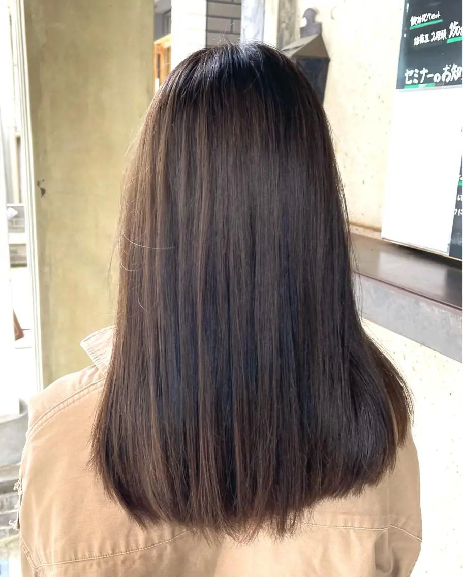 ロング トリートメント 泉 堅也のヘアスタイル