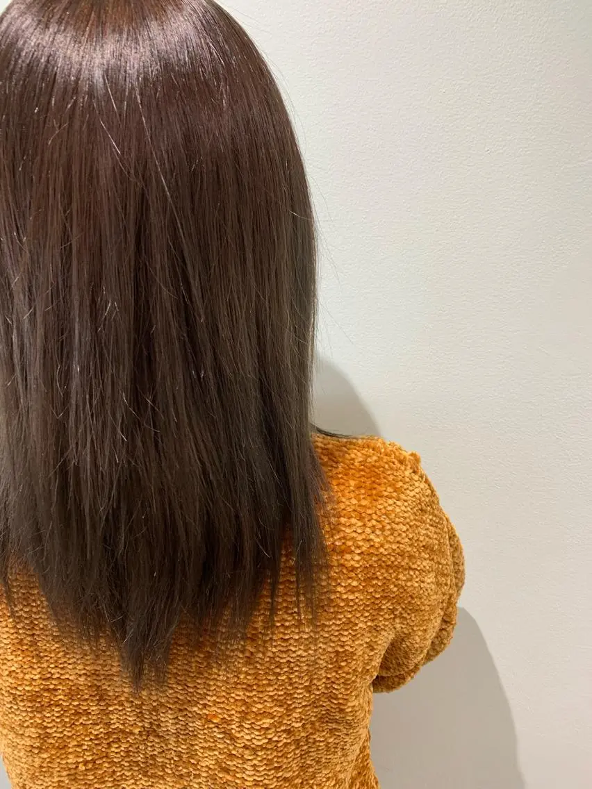 ミディアム カラー アッシュ stylist Yukieのヘアスタイル