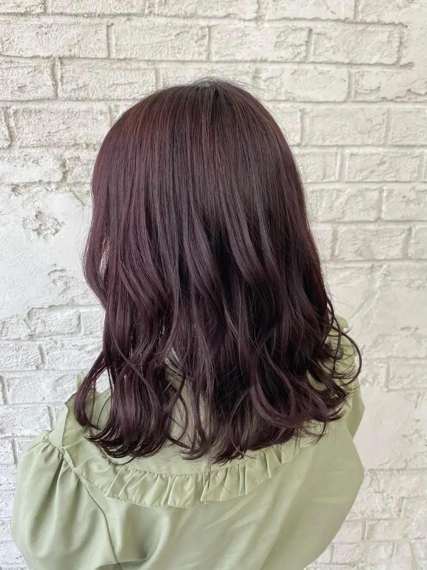 セミロング カラー ウルフカット 🐹朝日🐹のヘアスタイル