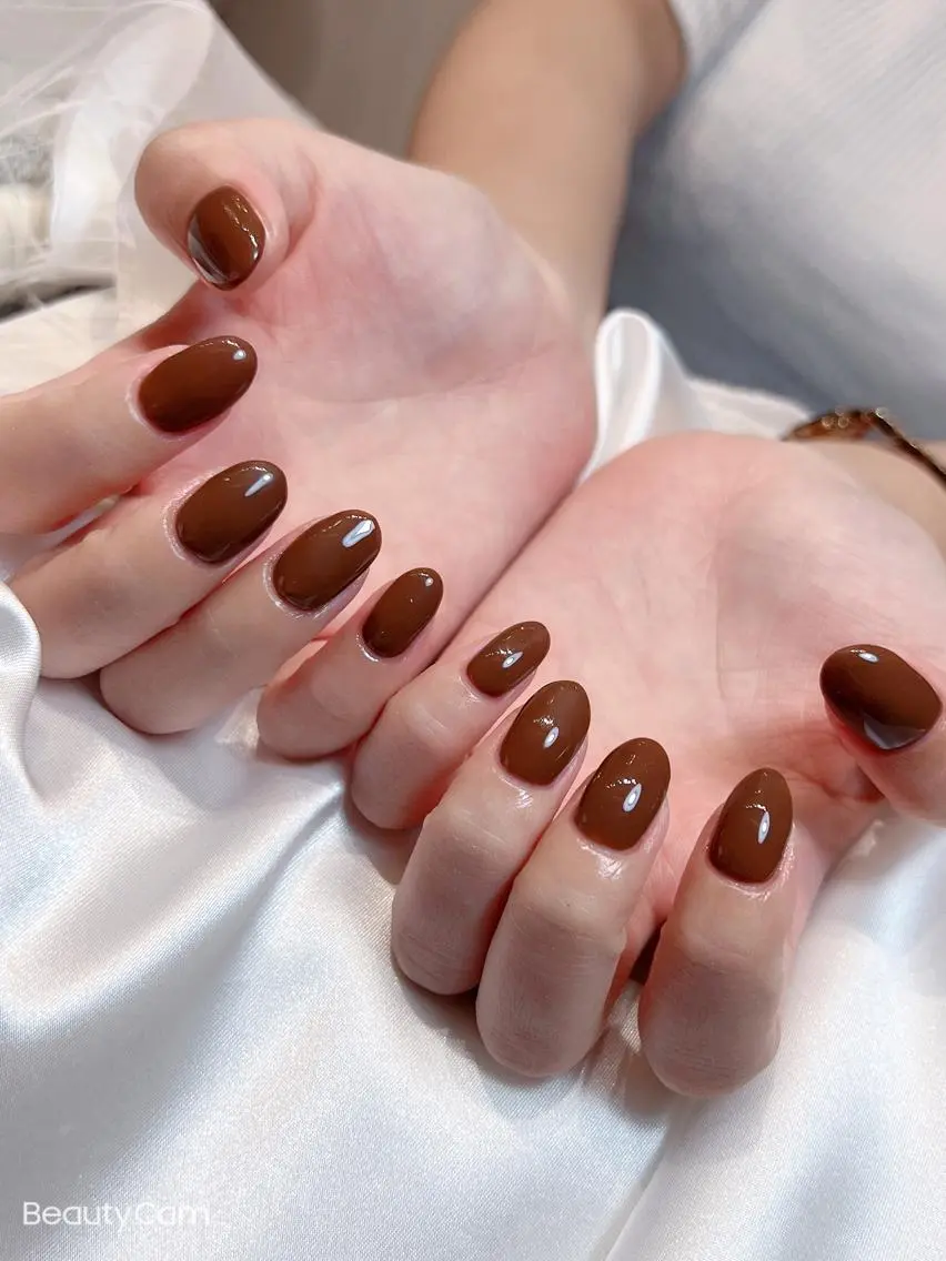 ネイル ワンカラーネイル bijou nailsのネイルデザイン