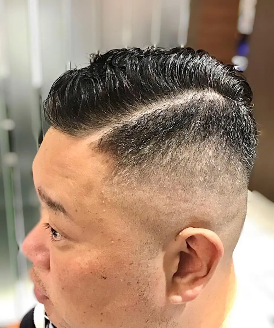 ショート パーマ カット パーマ 岡崎 隆晟のヘアスタイル