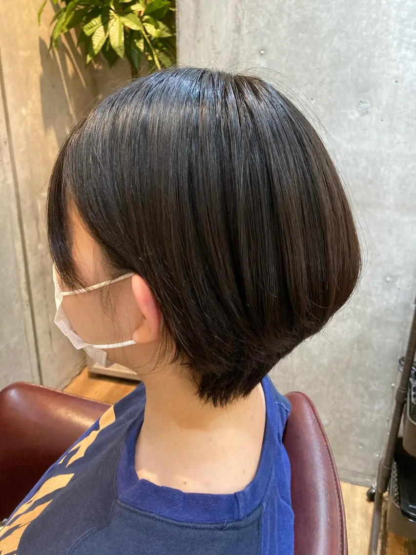 ショート ショートボブ ボブ ショートヘア 縮毛矯正/髪質改善 /SATOKOのヘアスタイル