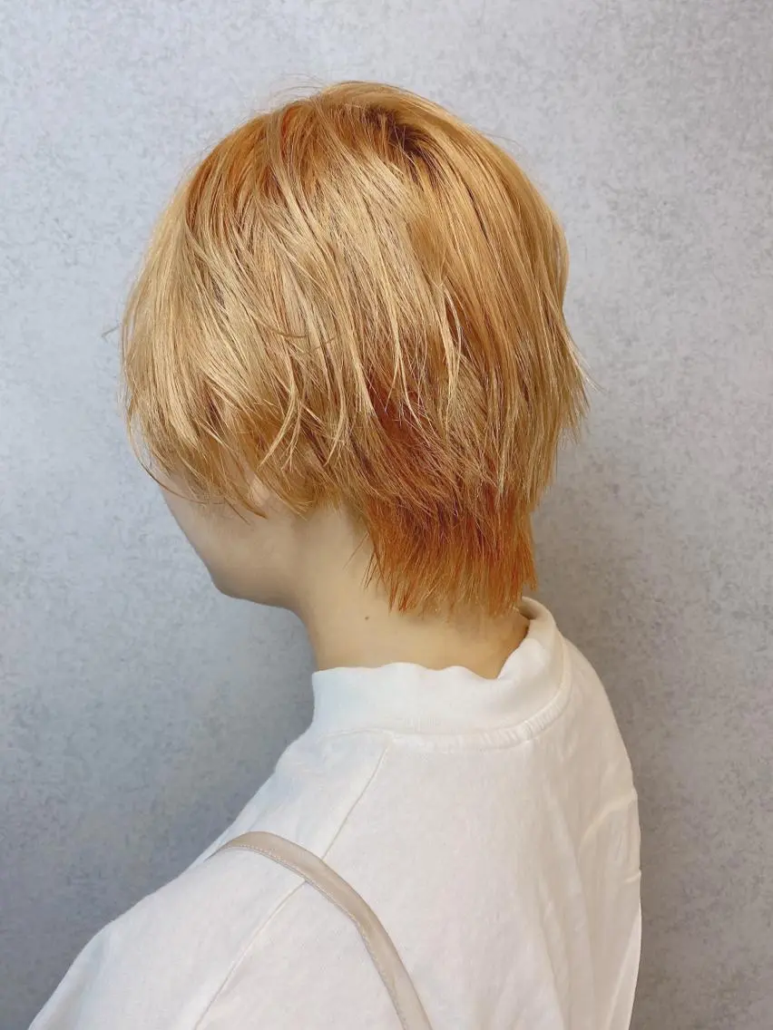ショート カラー 丸山 晶平のヘアスタイル