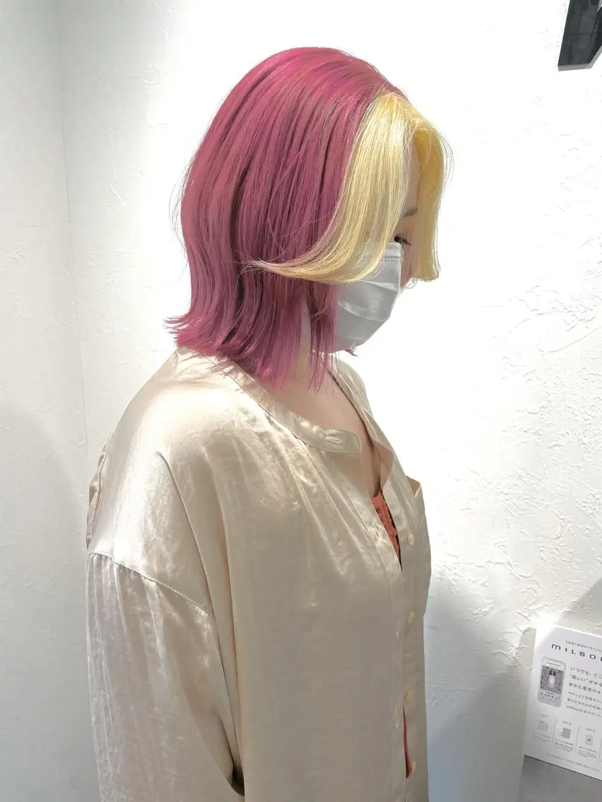 ミディアム カラー ヘアカラー 🤍2nd🤍田所 美希のヘアスタイル