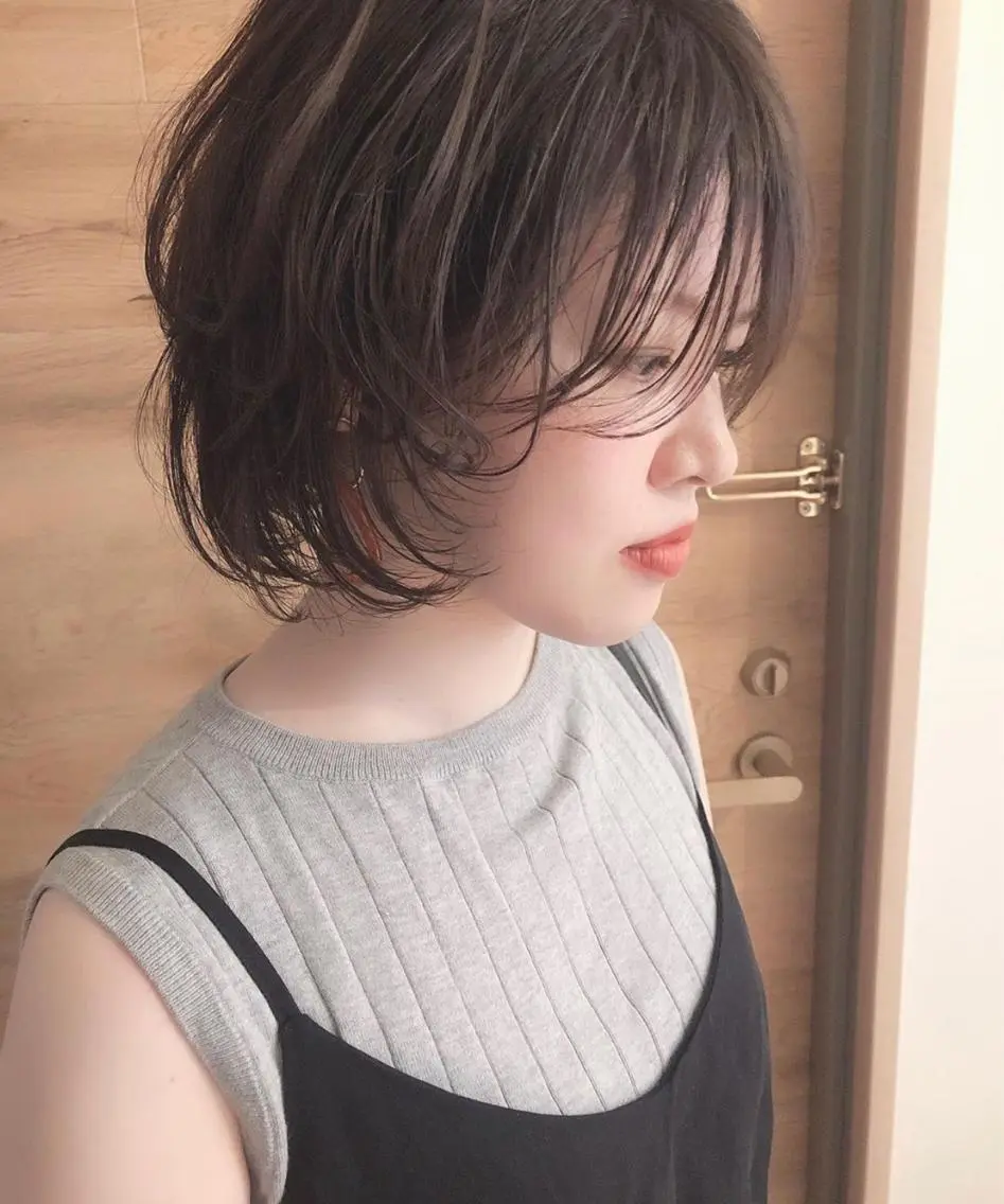 ショート カラー ショートヘア ウルフカット テトネ タカシのヘアスタイル