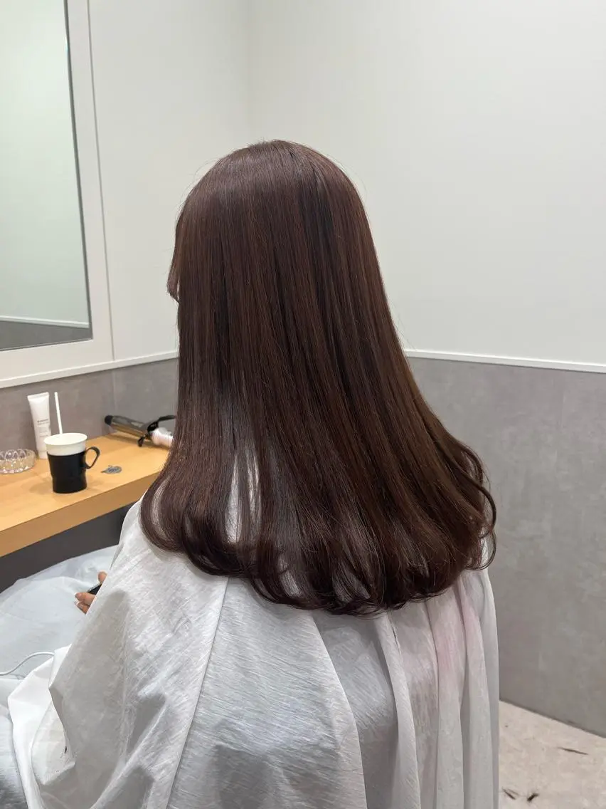 ロング カラー ヘアカラー トリートメント 𝒢𝒾𝓇𝓁𝓎 ⑅　𝓎𝓊𝓀𝒶のヘアスタイル