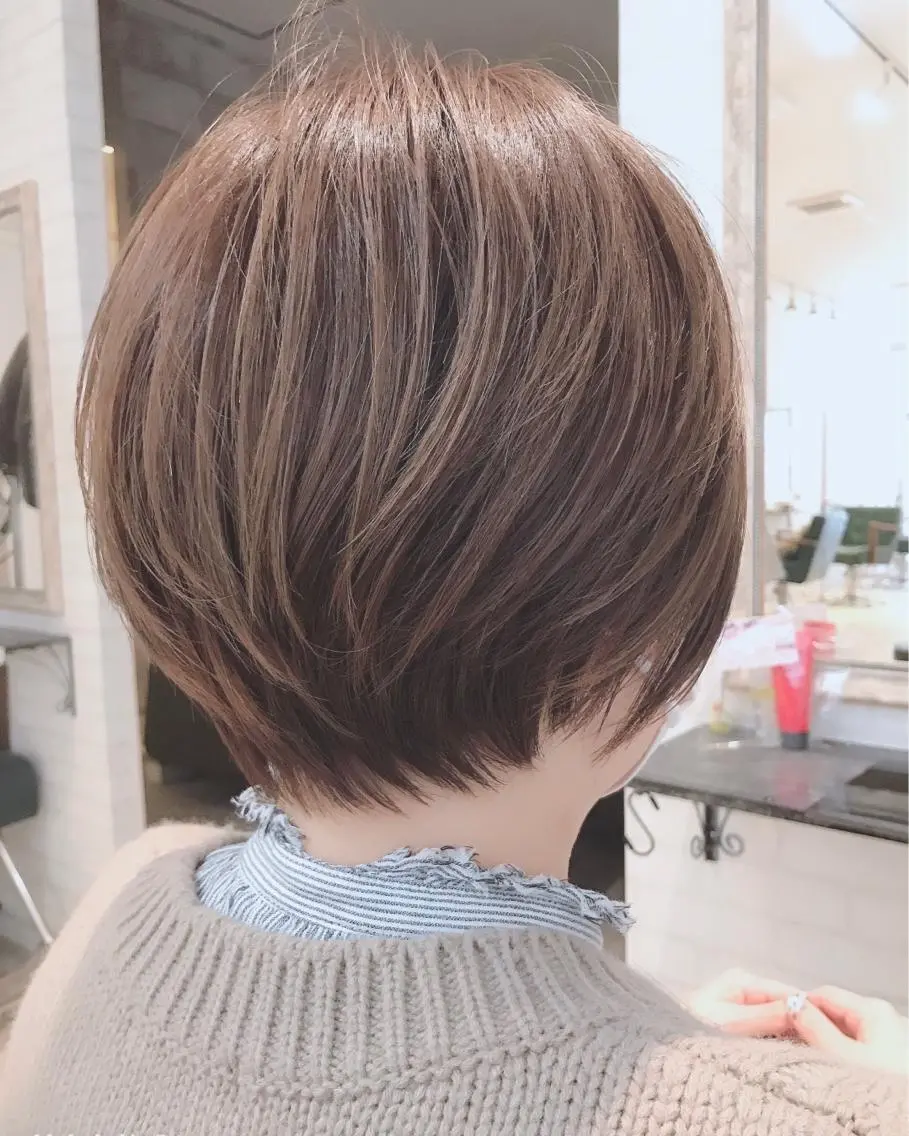 ショート drop/鶴見 /西巻大のヘアスタイル