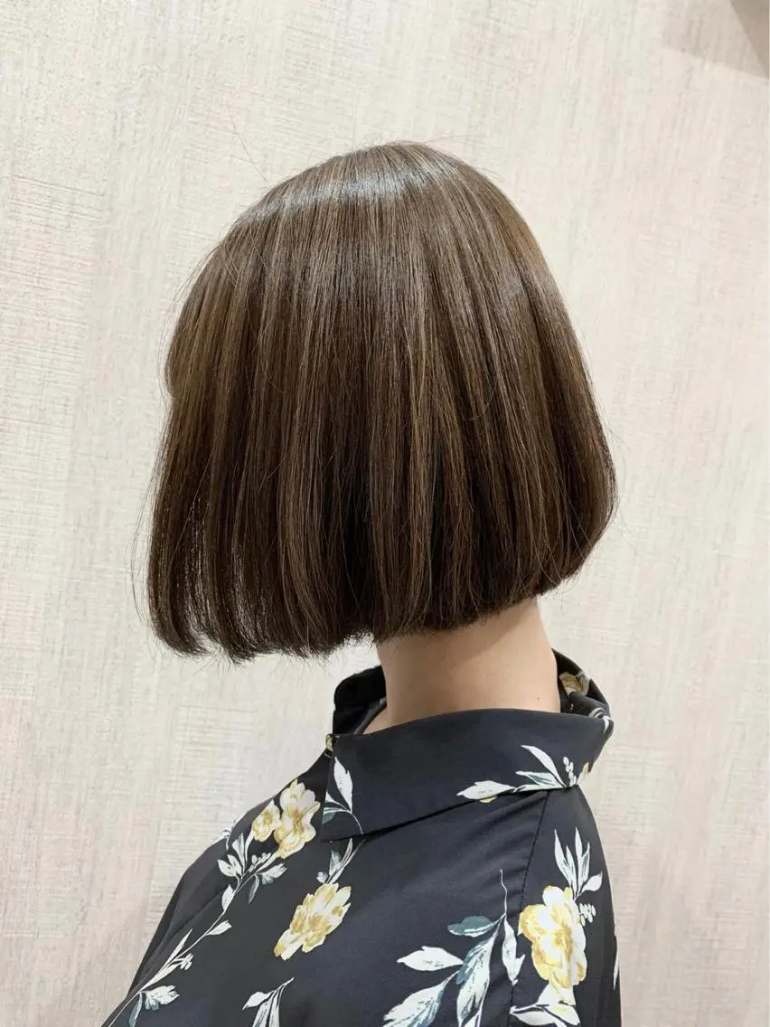 ミディアム カット 店長✨レイヤー✖️ 髪質改善✖️韓国ヘアのヘアスタイル