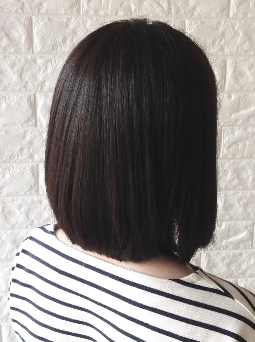 ミディアム カラー 透明感カラー イルミナカラー 髪質改善縮毛矯正 美容師✂️山崎竜二のヘアスタイル