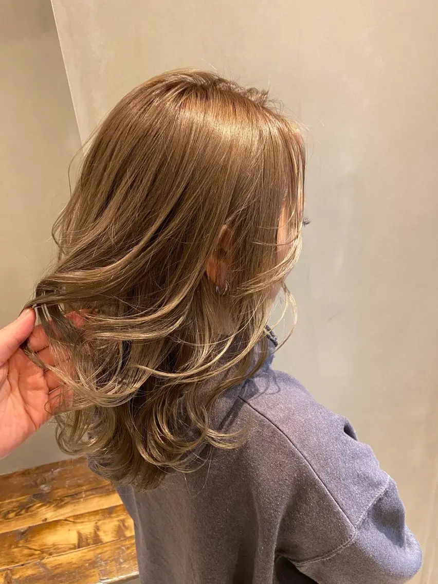 ショート カット ヘアカラー 新宿/顔周りカット +レイヤー＝しずく♩のヘアスタイル