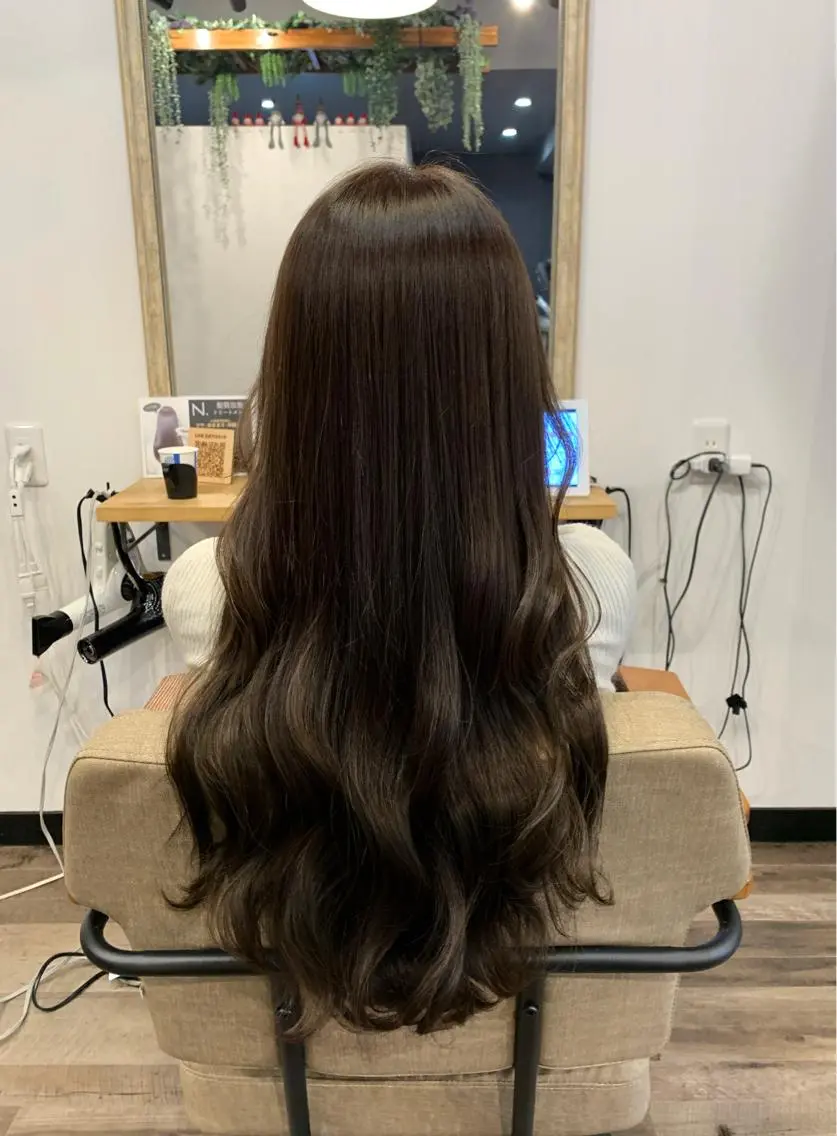ロング カット ヘアカラー トリートメント 堀田 英樹のヘアスタイル