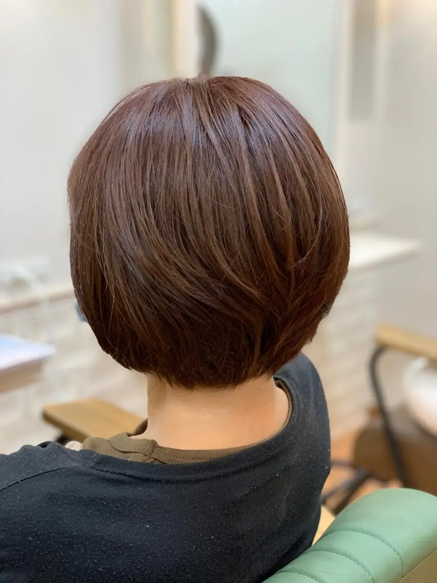 ショート カラー ショートボブ ボブ ショートヘア カット カットが得意✨ 川元裕範（ヒロノリ）のヘアスタイル