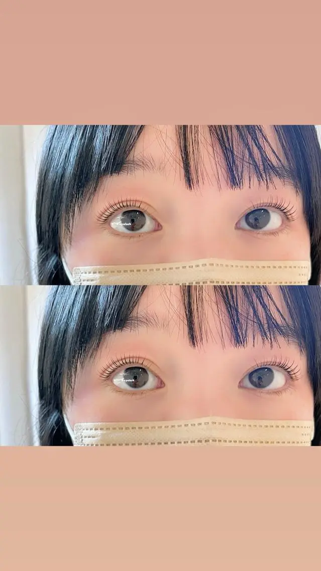 ミディアム カラー パーマ ヘアアレンジ メンズ キッズ ネイル マツエク・マツパ アイブロウ マツパ 𝑹 eyelashのマツエク・マツパデザイン