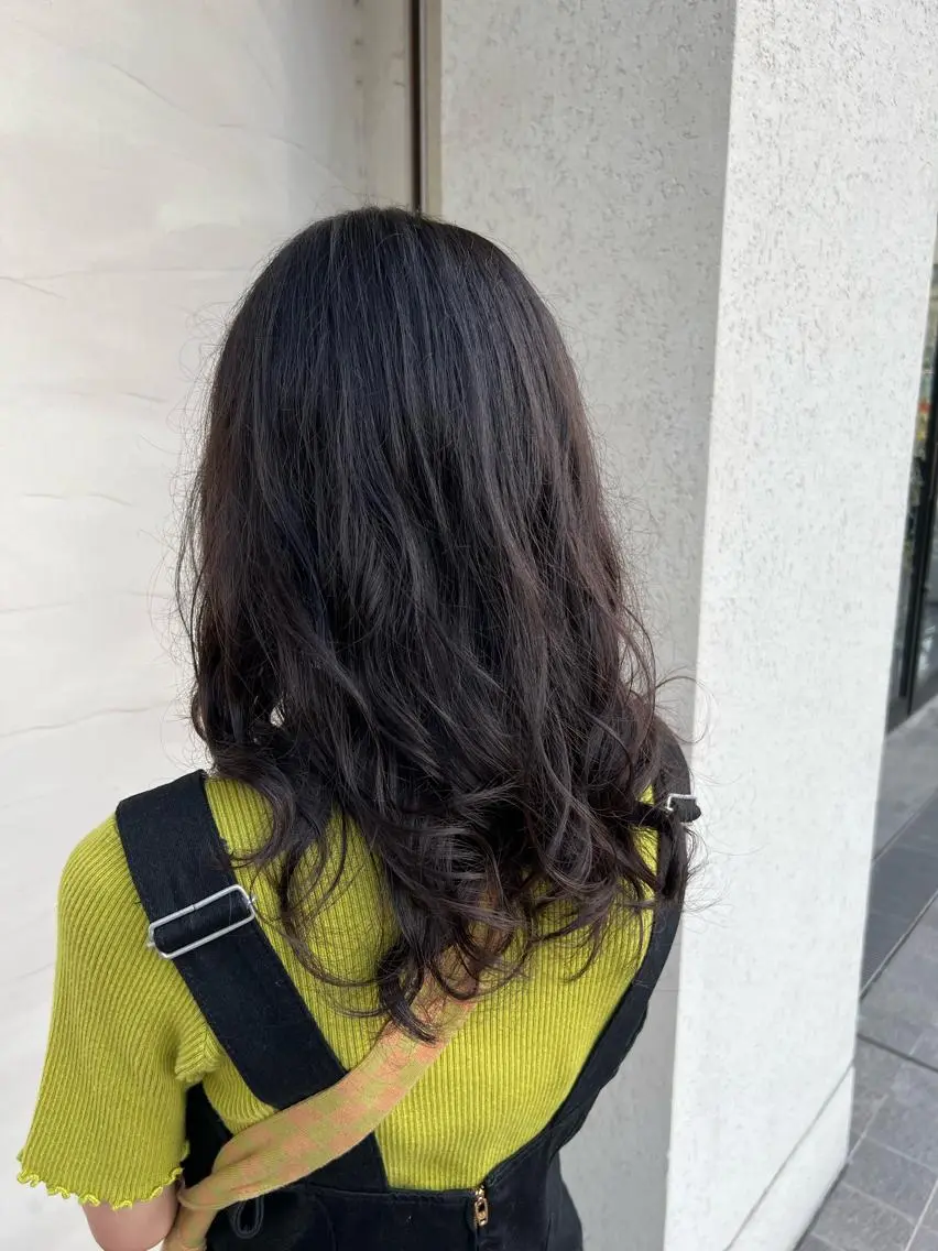 ロング パーマ カット パーマ 高橋 竜也のヘアスタイル